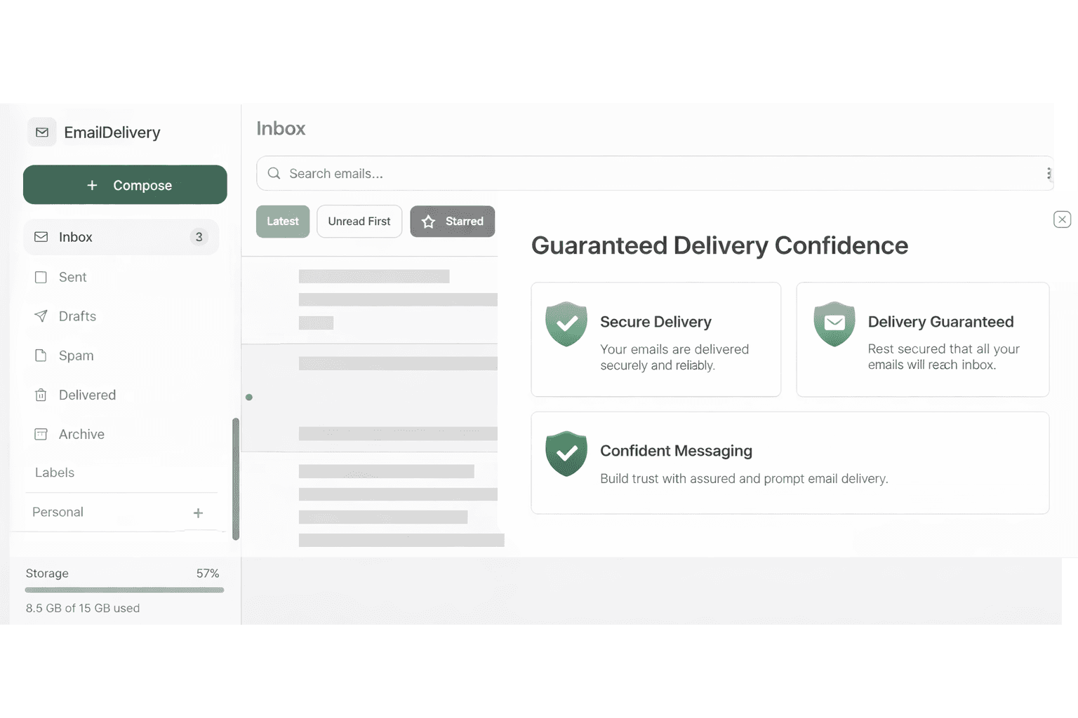 Guaranteed Delivery Confidence